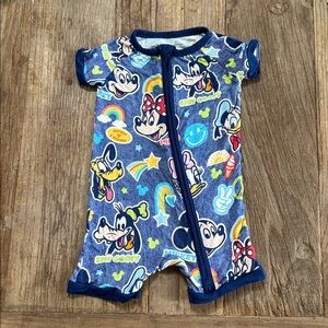 Little Sleepies Blue Disney Character Pajamas